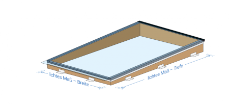 Terrassen-Oberlicht Dachlux