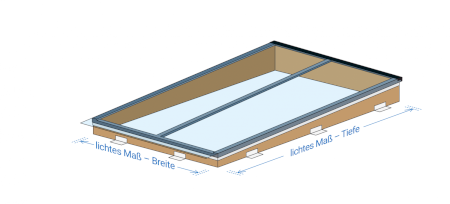 Terrassen-Oberlicht Dachlux