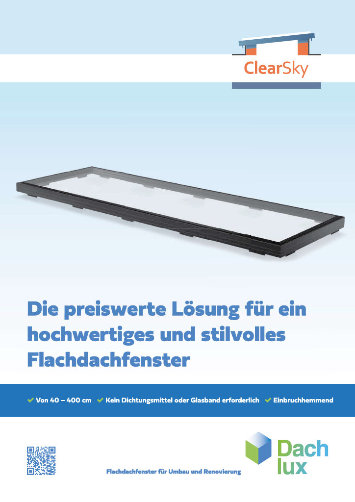 Produktbroschüre Clearsky Dachlux